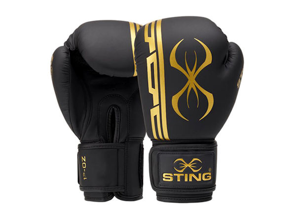 Sting Boxing Armaplus 10oz Lightweight Training Glove Black Gold